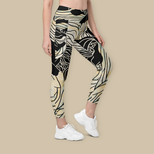 Worthy Black Pocket Leggings