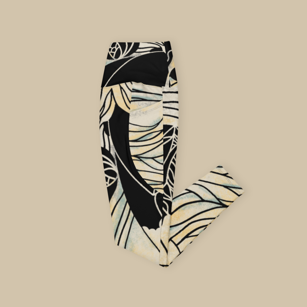 Worthy Black Pocket Leggings