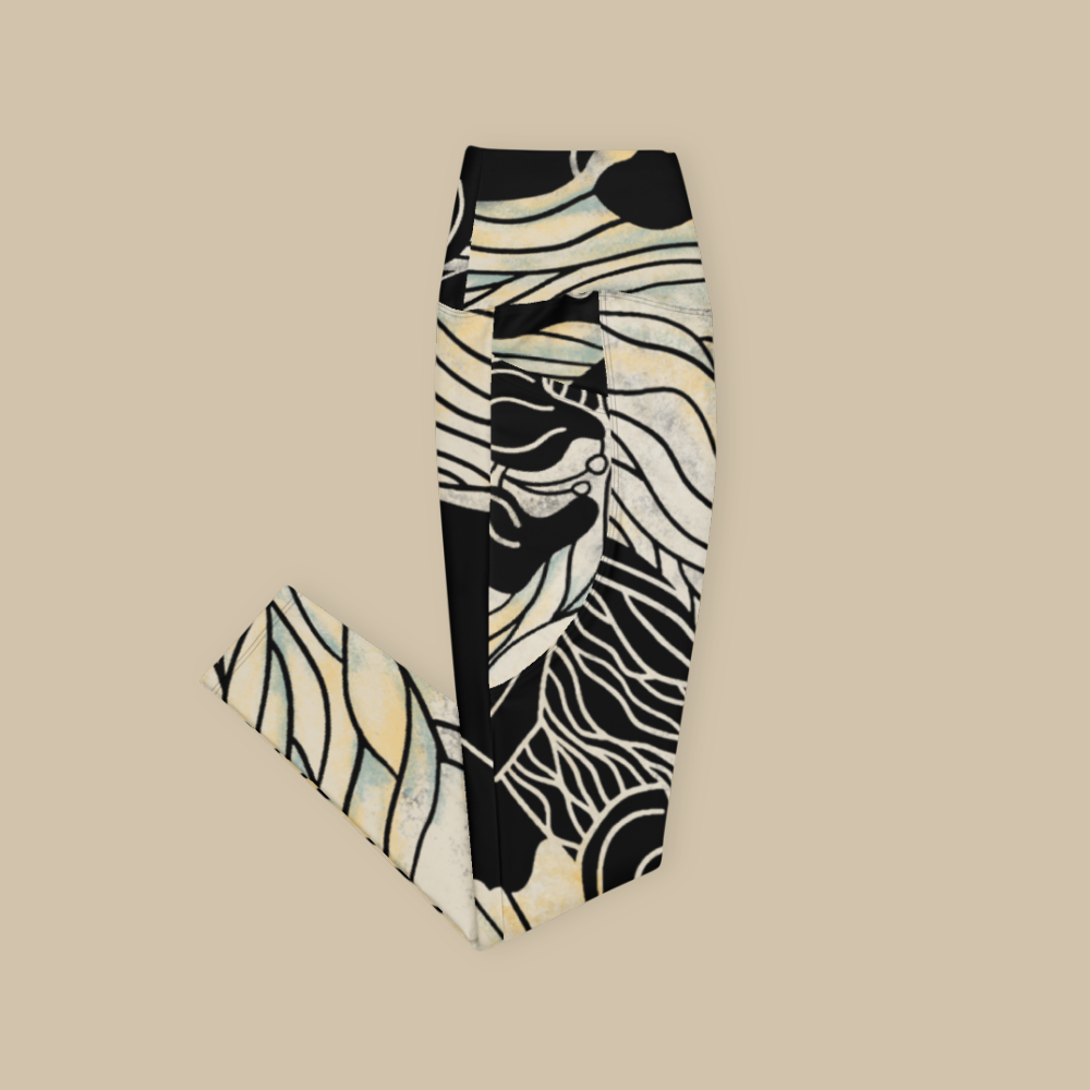 Worthy Black Pocket Leggings