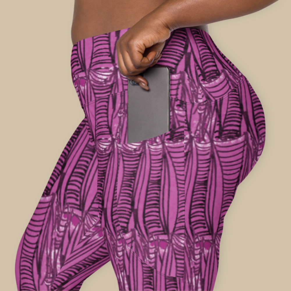 Electric Plumage Pocket Leggings