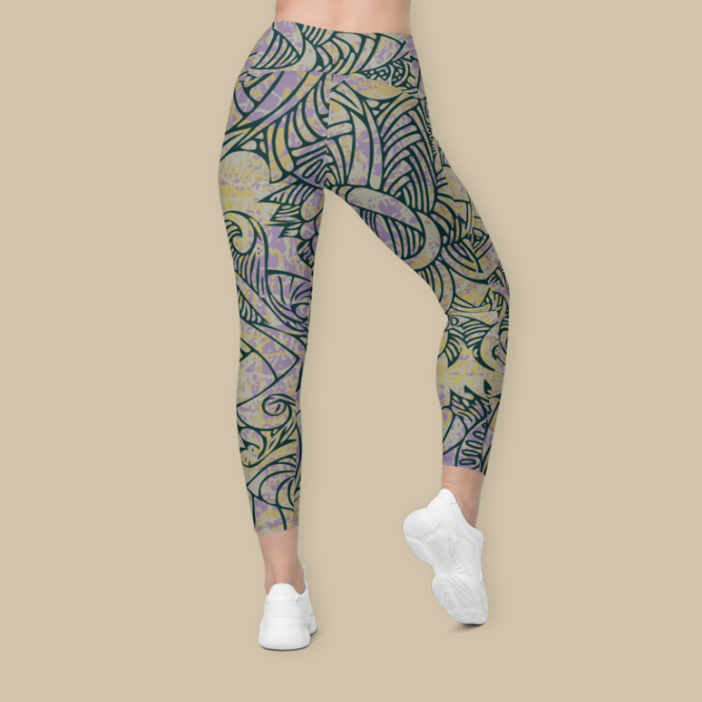 Verdant Drift Pocket Leggings