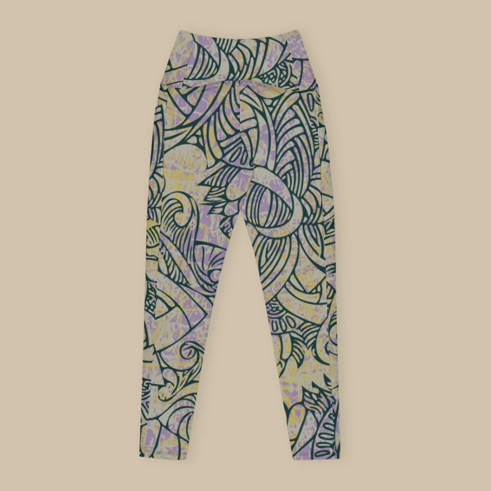 Verdant Drift Pocket Leggings