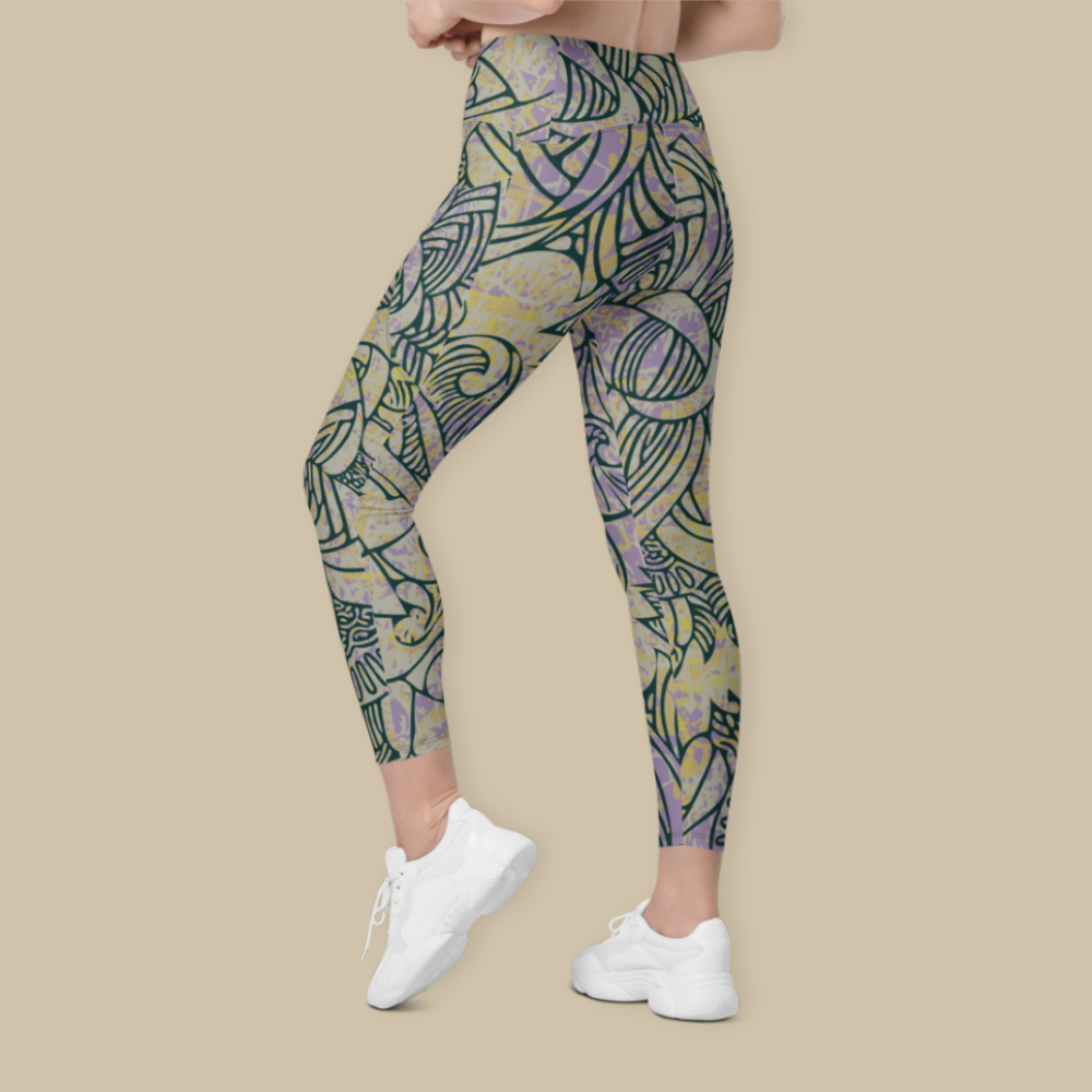 Verdant Drift Pocket Leggings