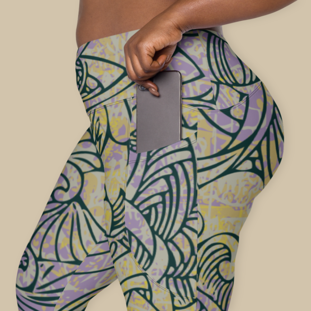 Verdant Drift Pocket Leggings