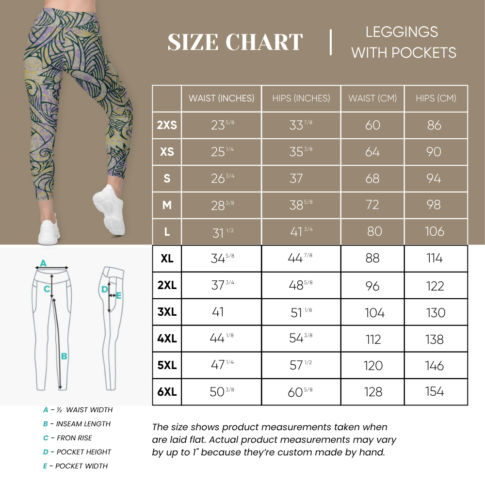 Verdant Drift Pocket Leggings