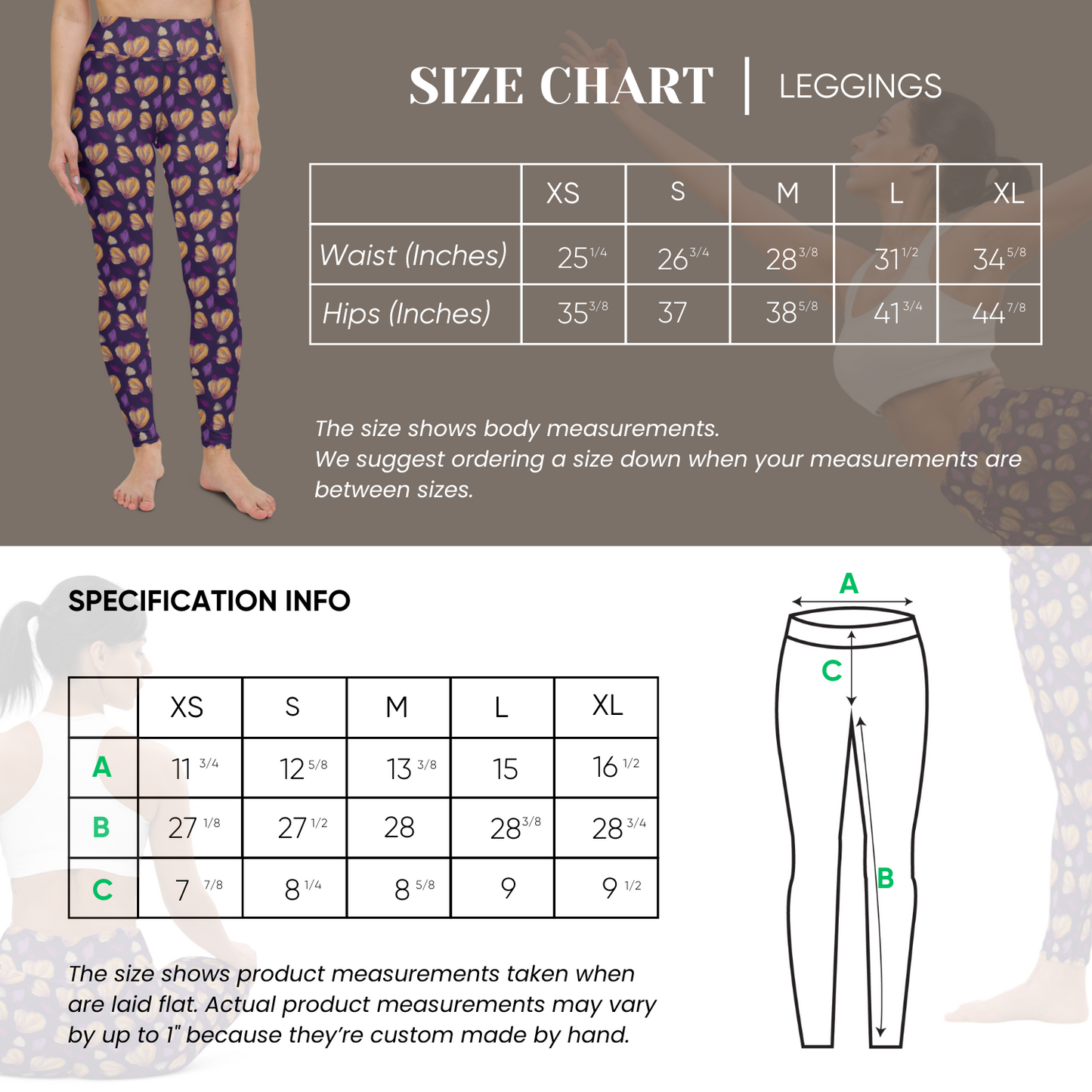 Eclosia Repeat High-Waisted Leggings