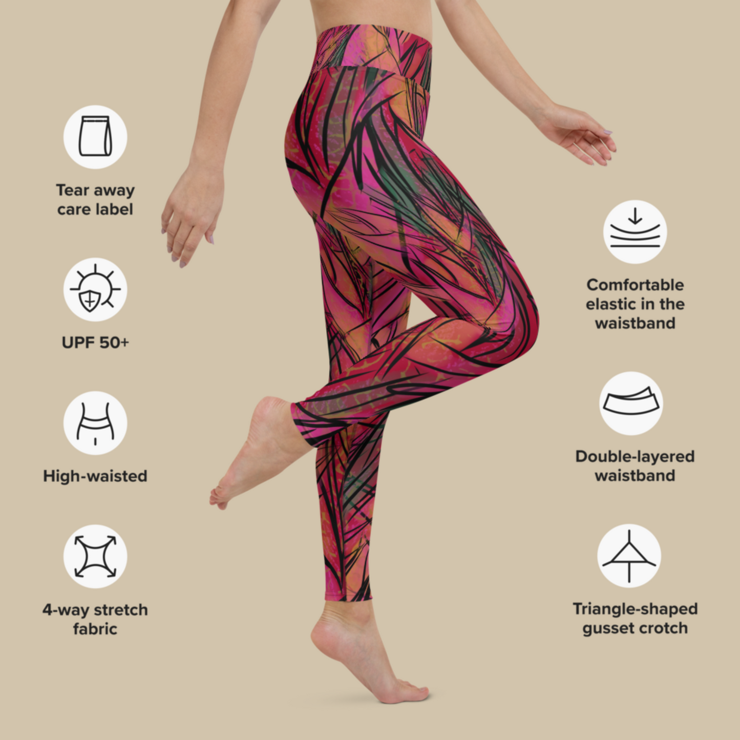 Flareline High Waisted Leggings