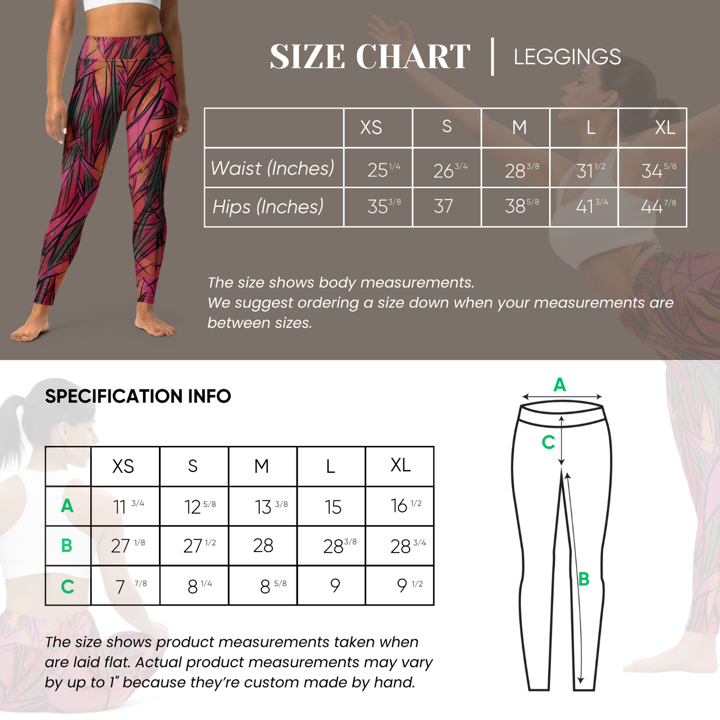 Flareline High Waisted Leggings