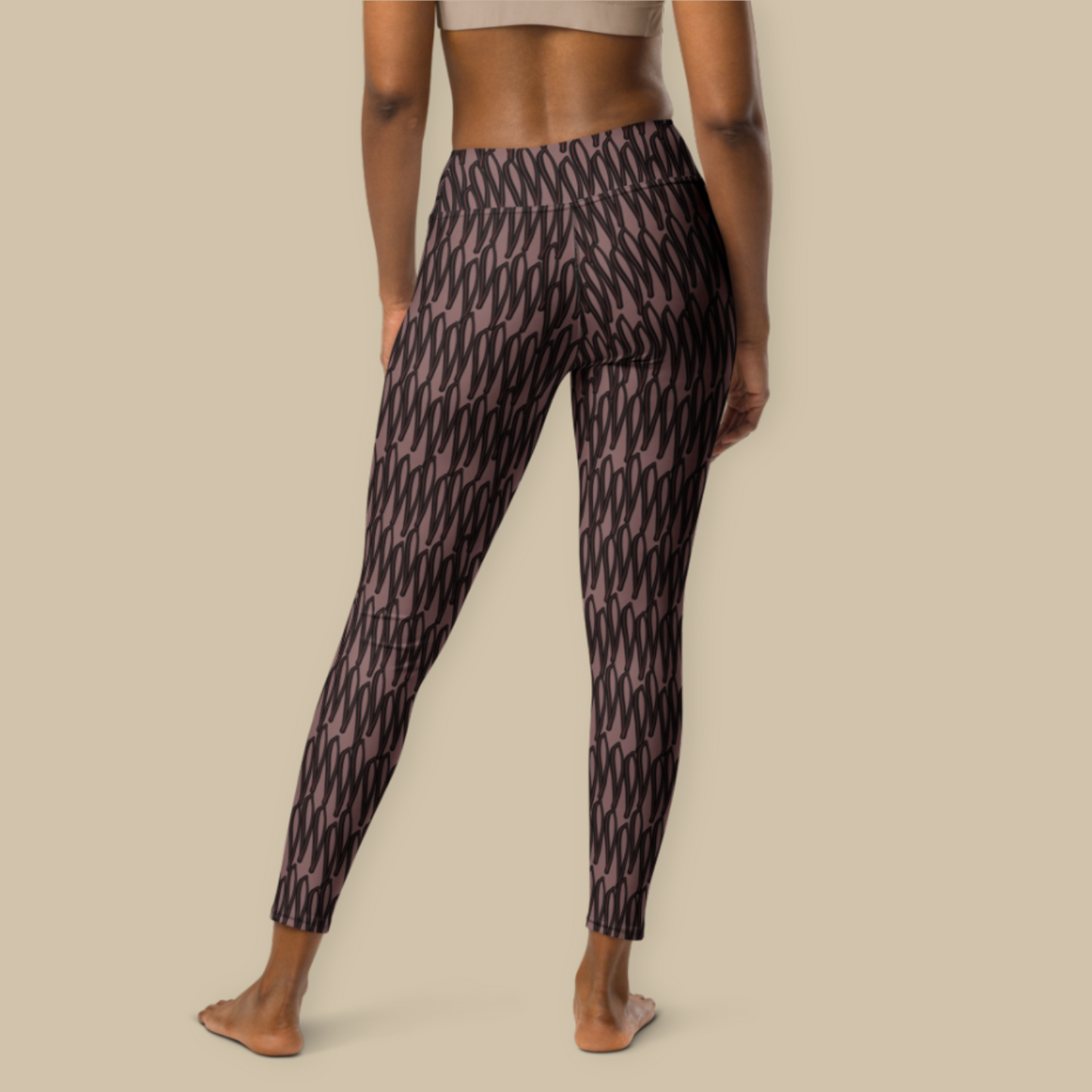 Moirai Repeat High-Waisted Leggings