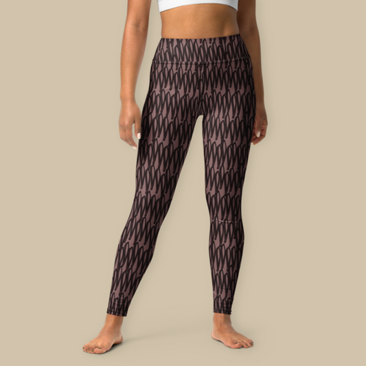 Moirai Repeat High-Waisted Leggings