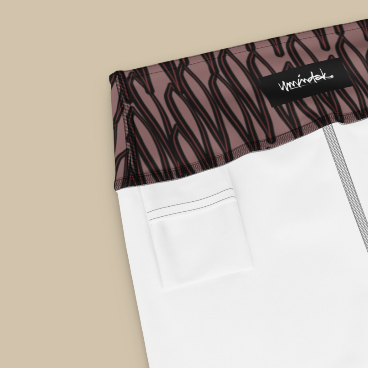 Moirai Repeat High-Waisted Leggings