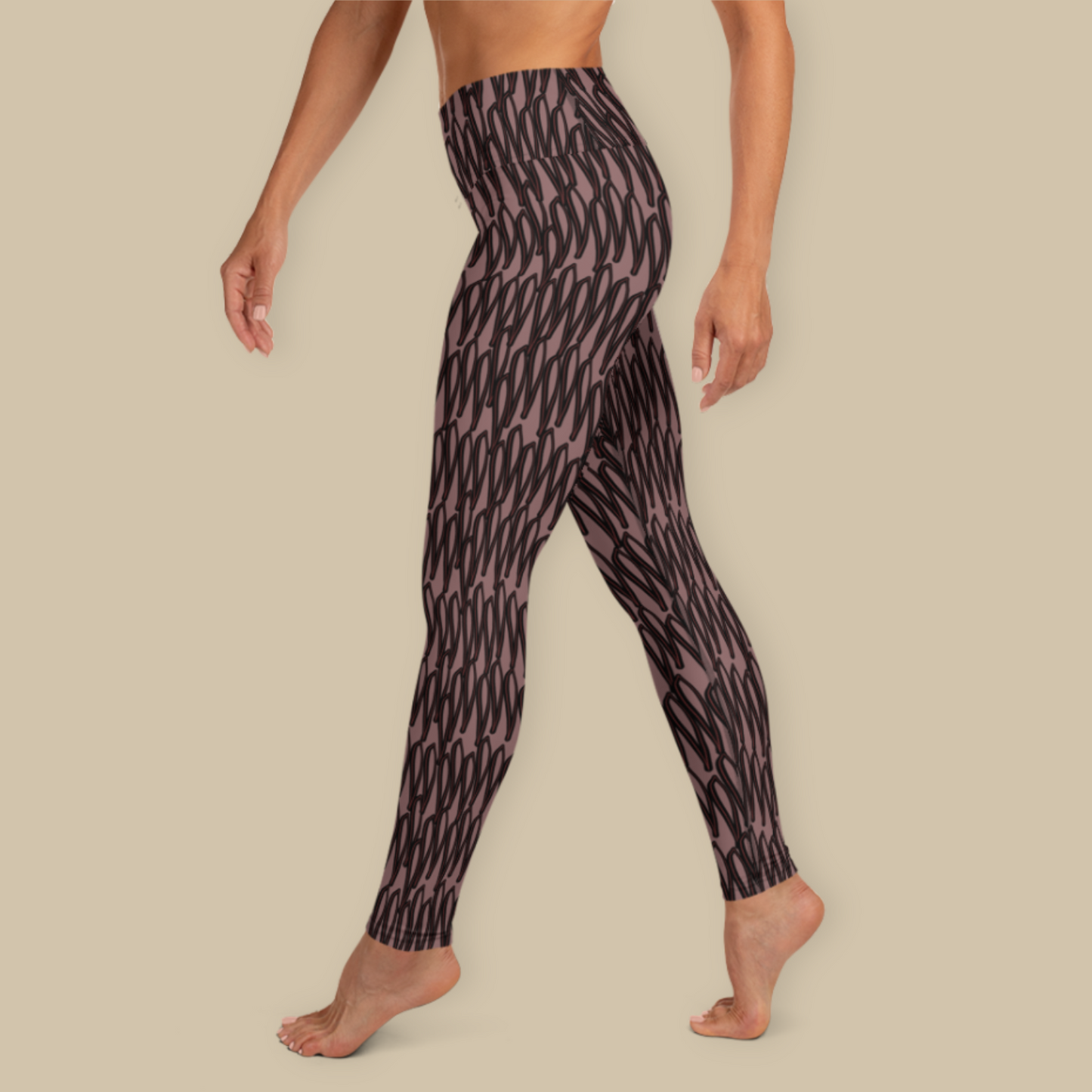 Moirai Repeat High-Waisted Leggings