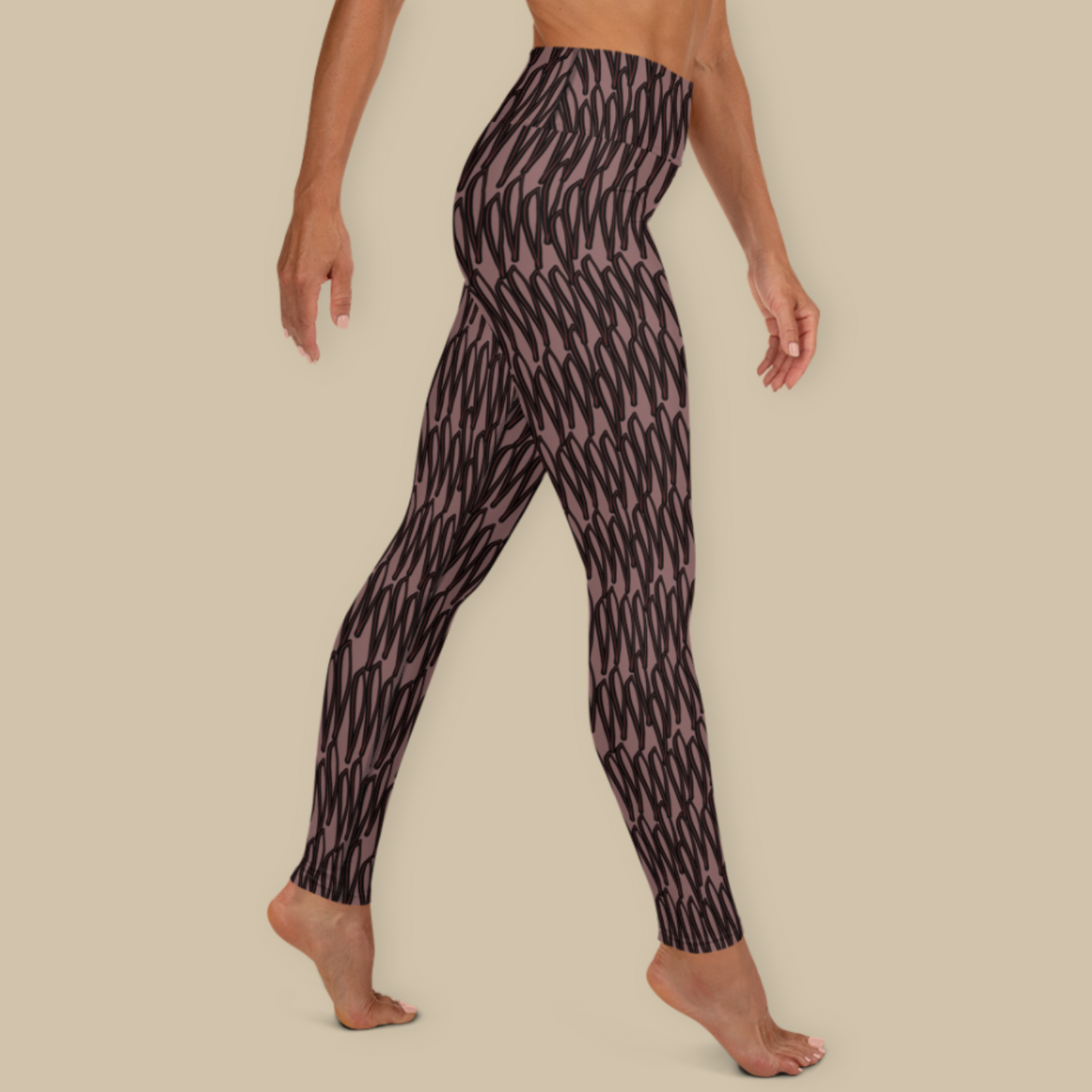 Moirai Repeat High-Waisted Leggings