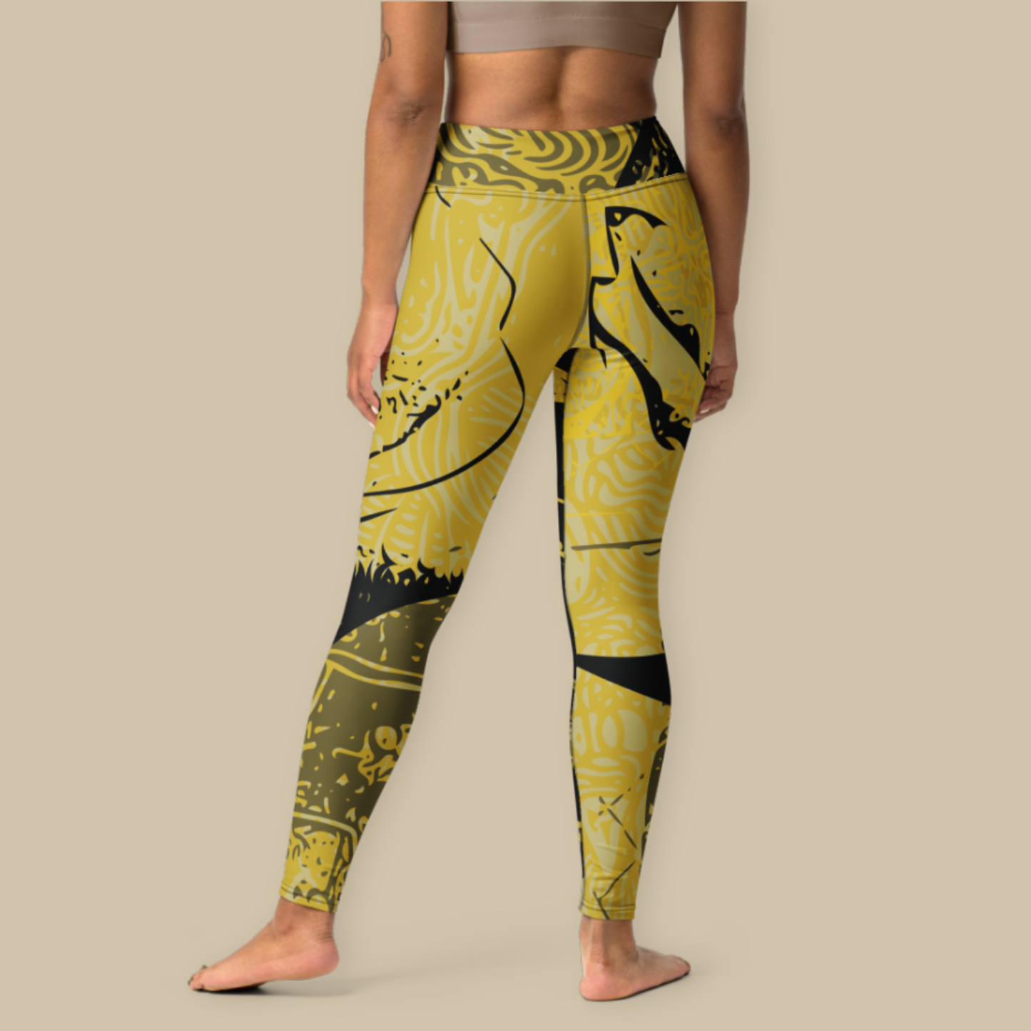 Roskara High Waisted Yoga Leggings