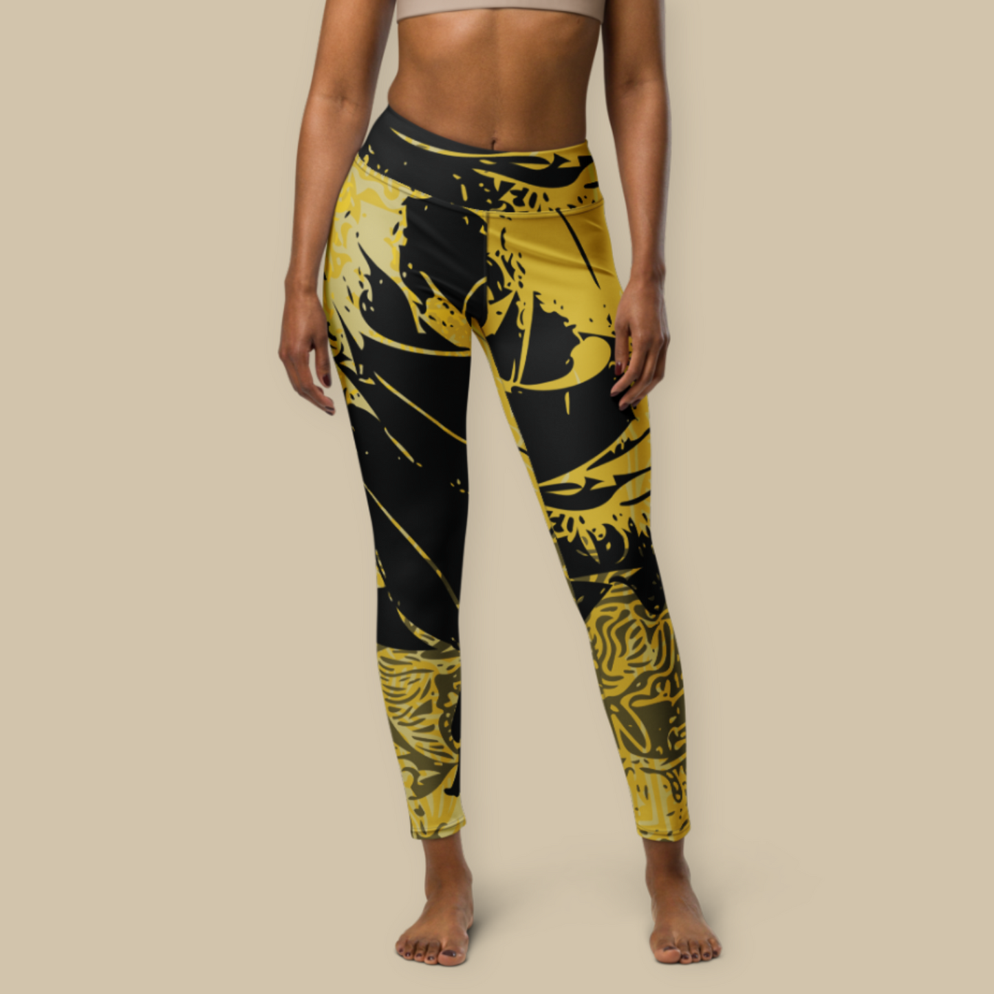Roskara High Waisted Yoga Leggings