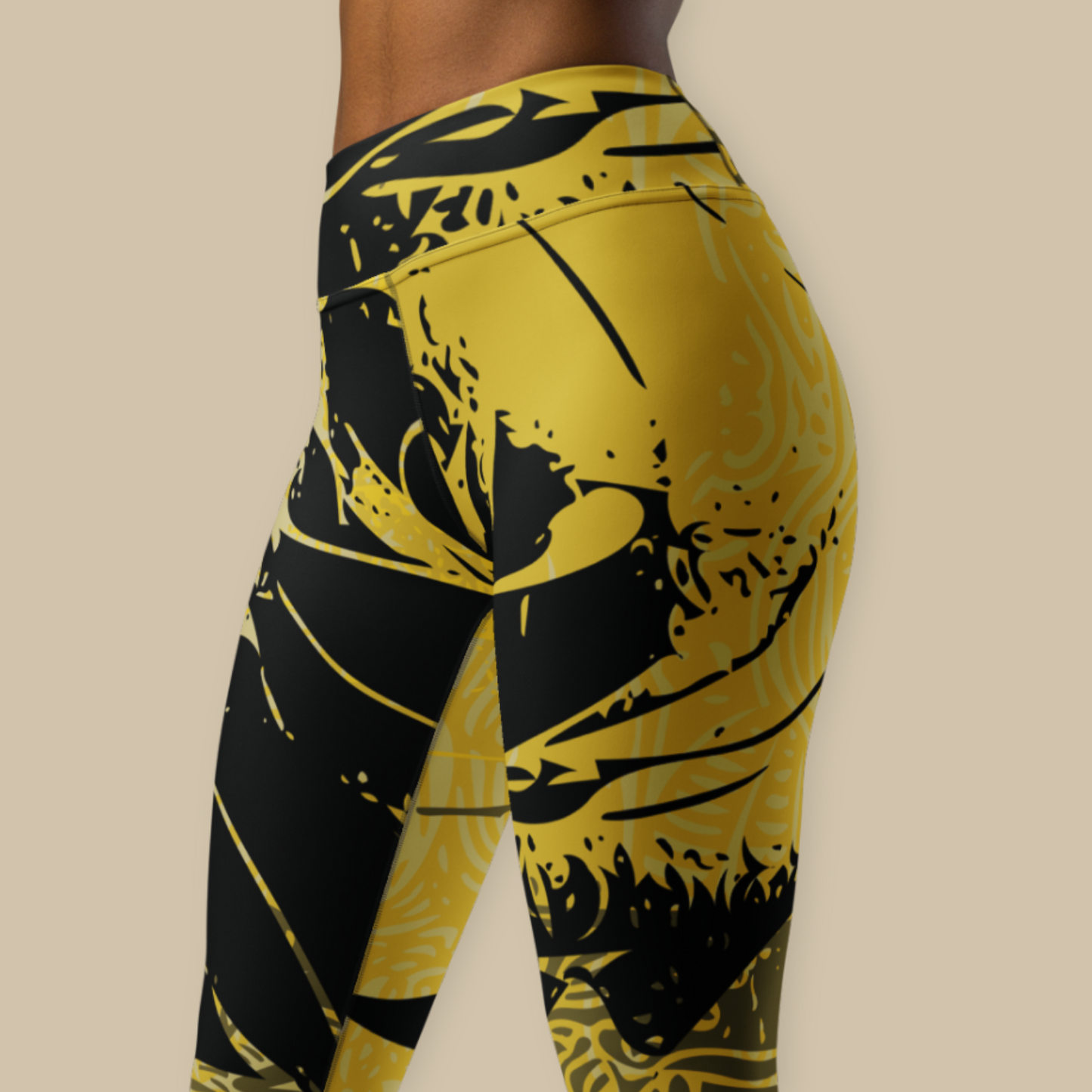 Roskara High Waisted Yoga Leggings