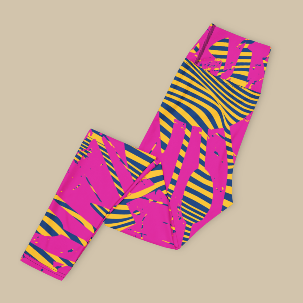 Electric Tangle High Waisted Leggings