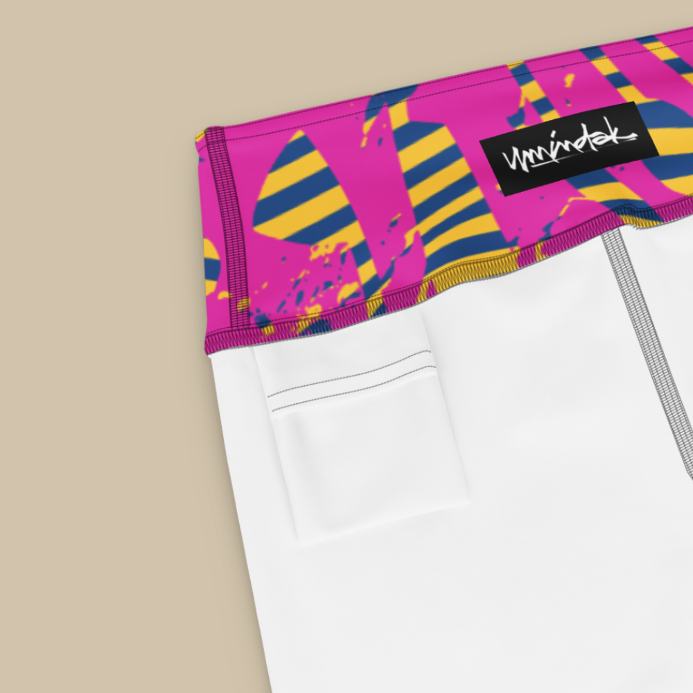 Electric Tangle High Waisted Leggings