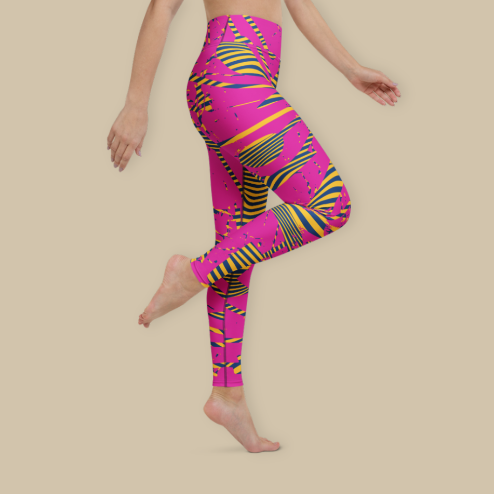 Electric Tangle High Waisted Leggings