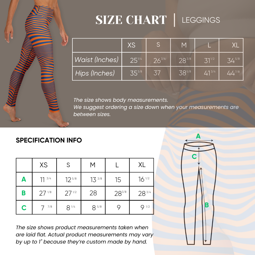 Spiced Currents High Waisted Leggings