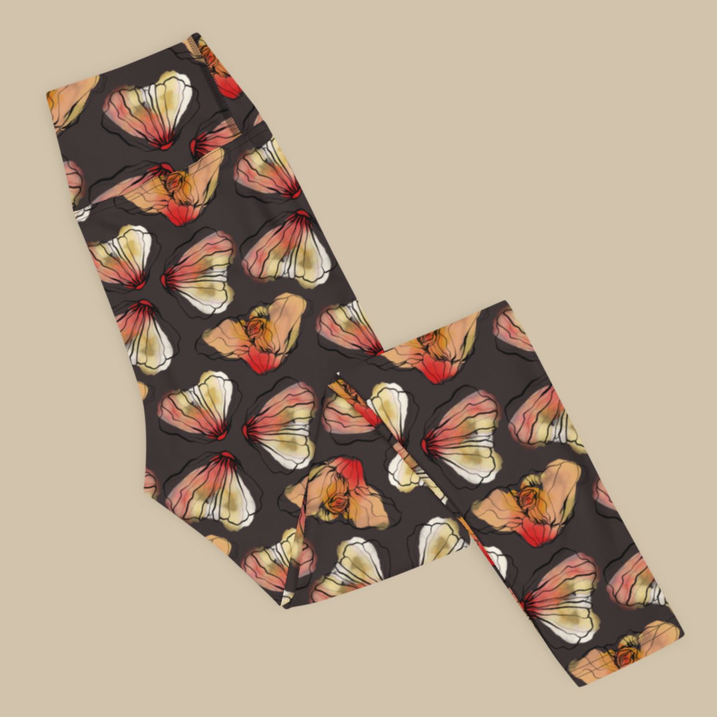 Lumina Repeat High Waisted Yoga Leggings