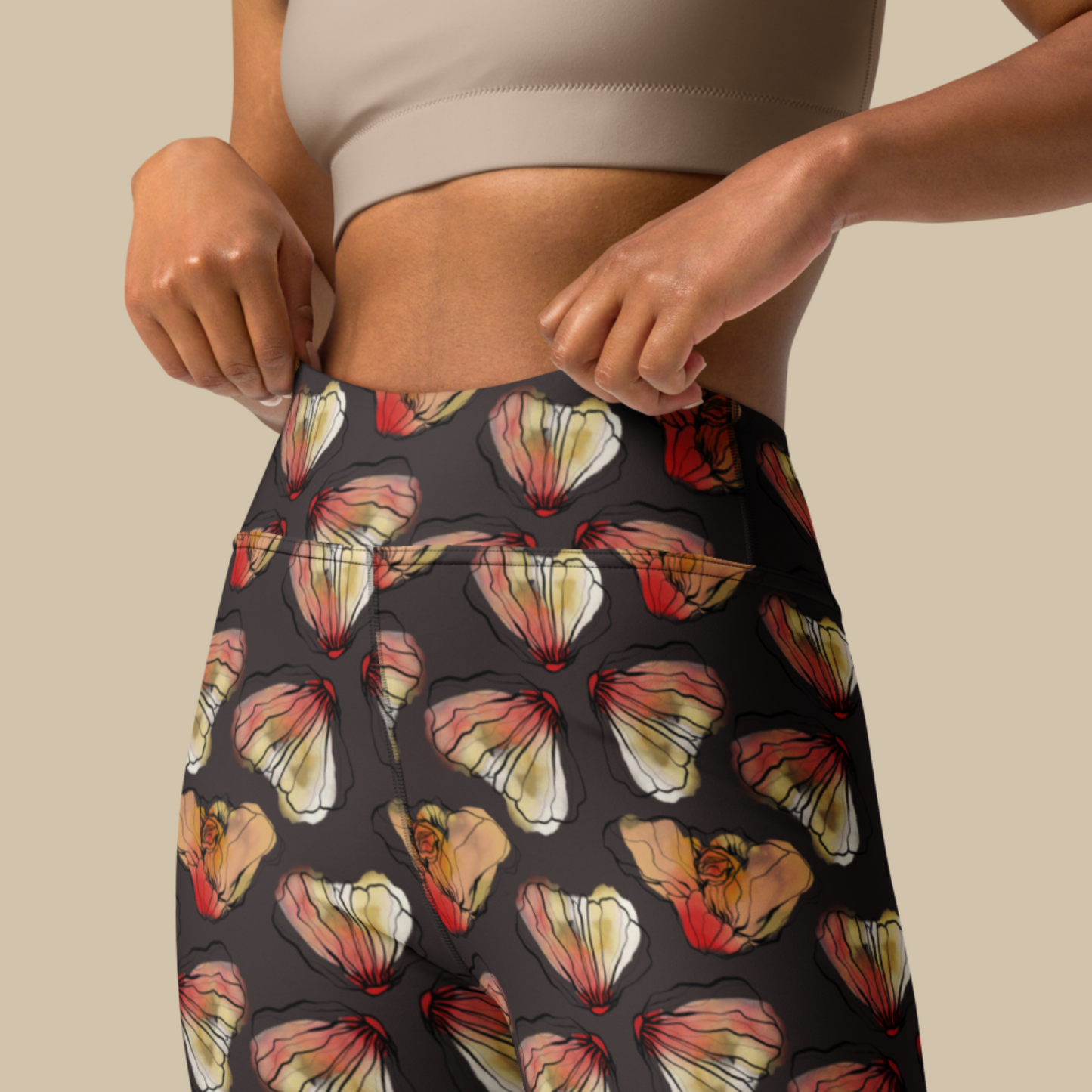 Lumina Repeat High Waisted Yoga Leggings