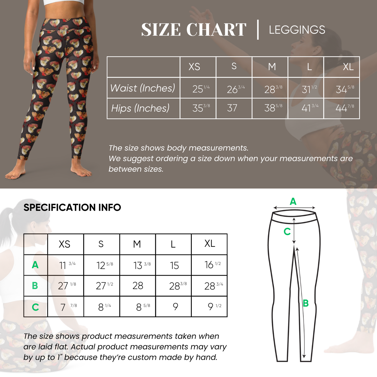 Lumina Repeat High Waisted Yoga Leggings