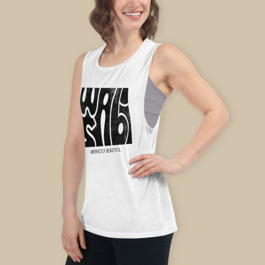 Wabi-Sabi Black Tank Top