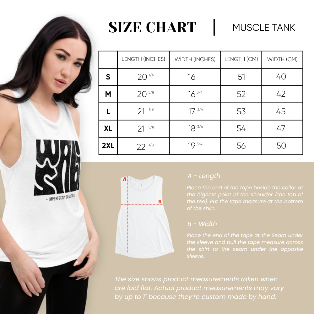 Wabi-Sabi Black Tank Top