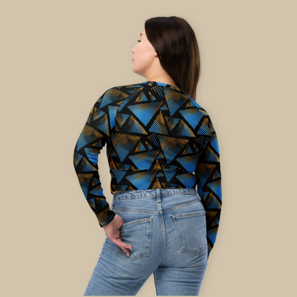 Prismtone Crop Rash Guard