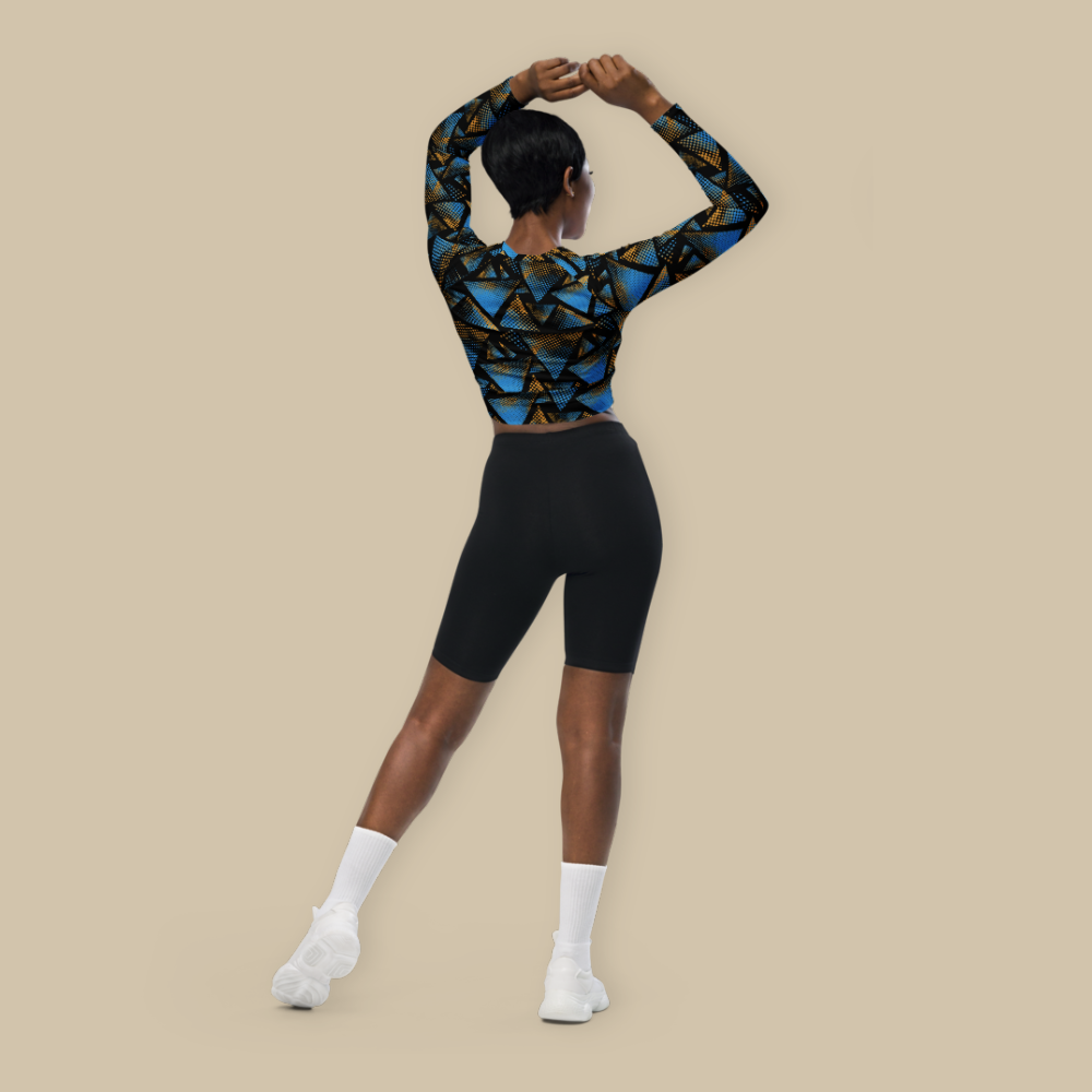 Prismtone Crop Rash Guard