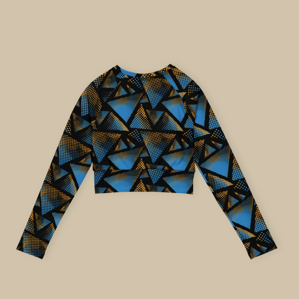 Prismtone Crop Rash Guard