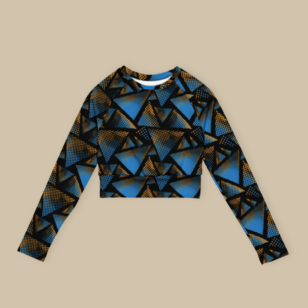 Prismtone Crop Rash Guard