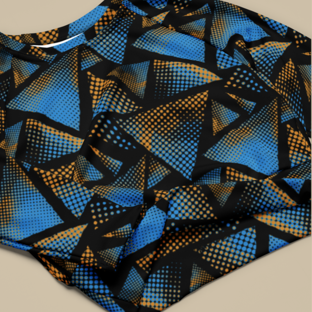 Prismtone Crop Rash Guard