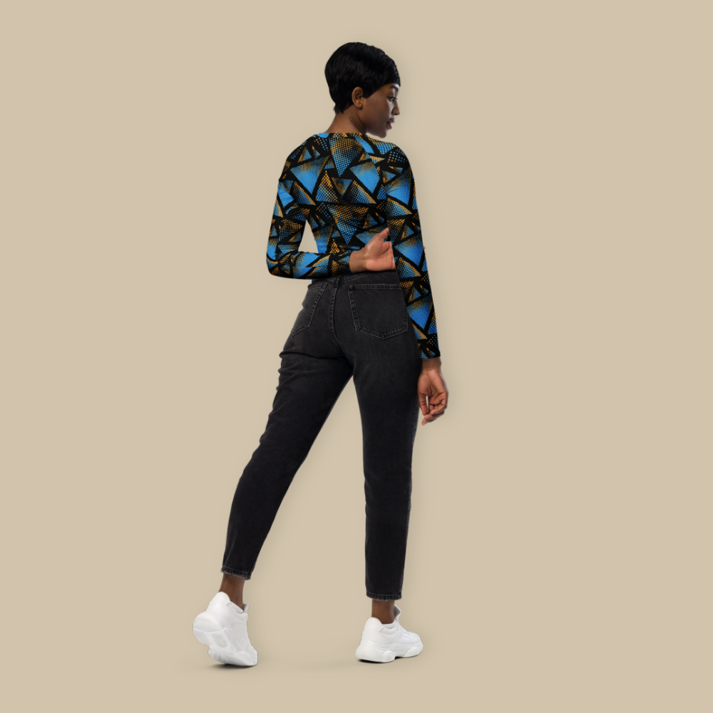 Prismtone Crop Rash Guard