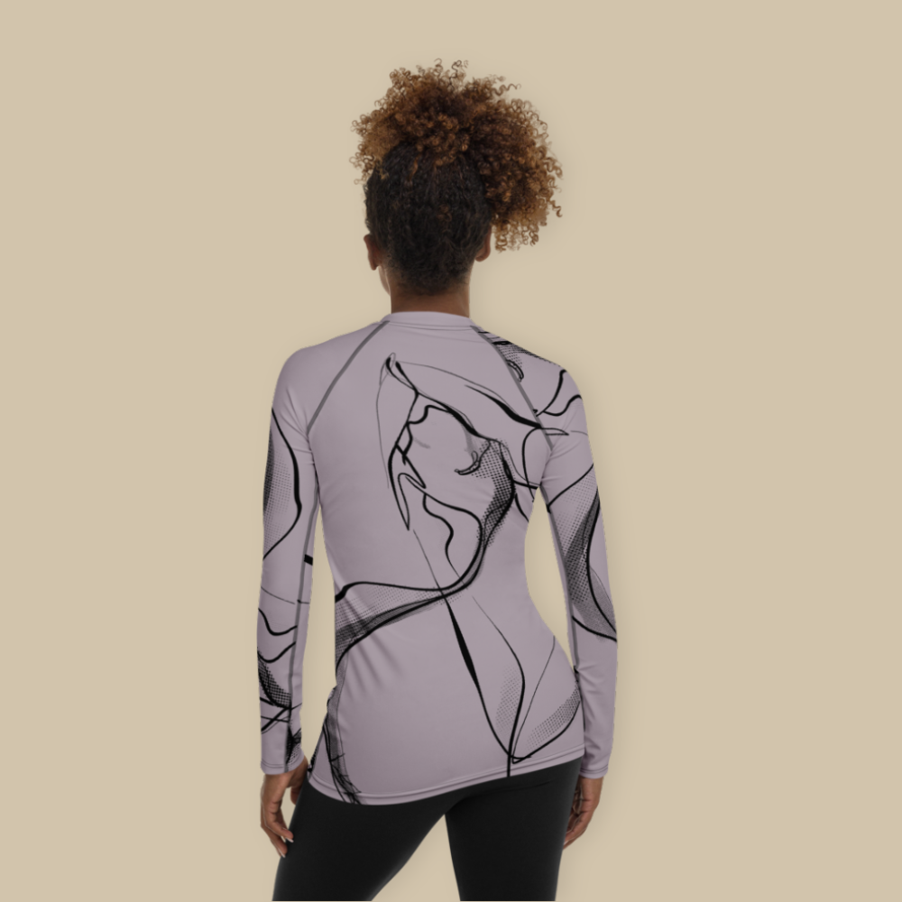 King Pigeon Lavender Rash Guard