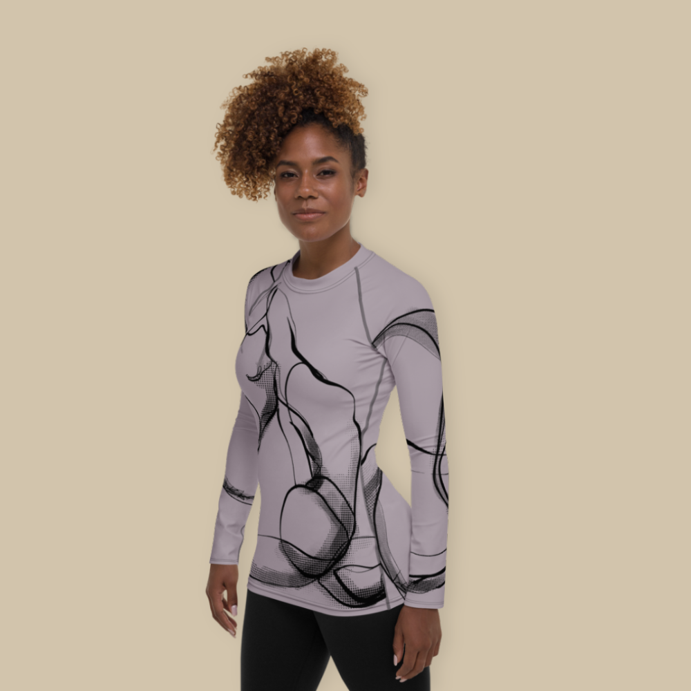 King Pigeon Lavender Rash Guard