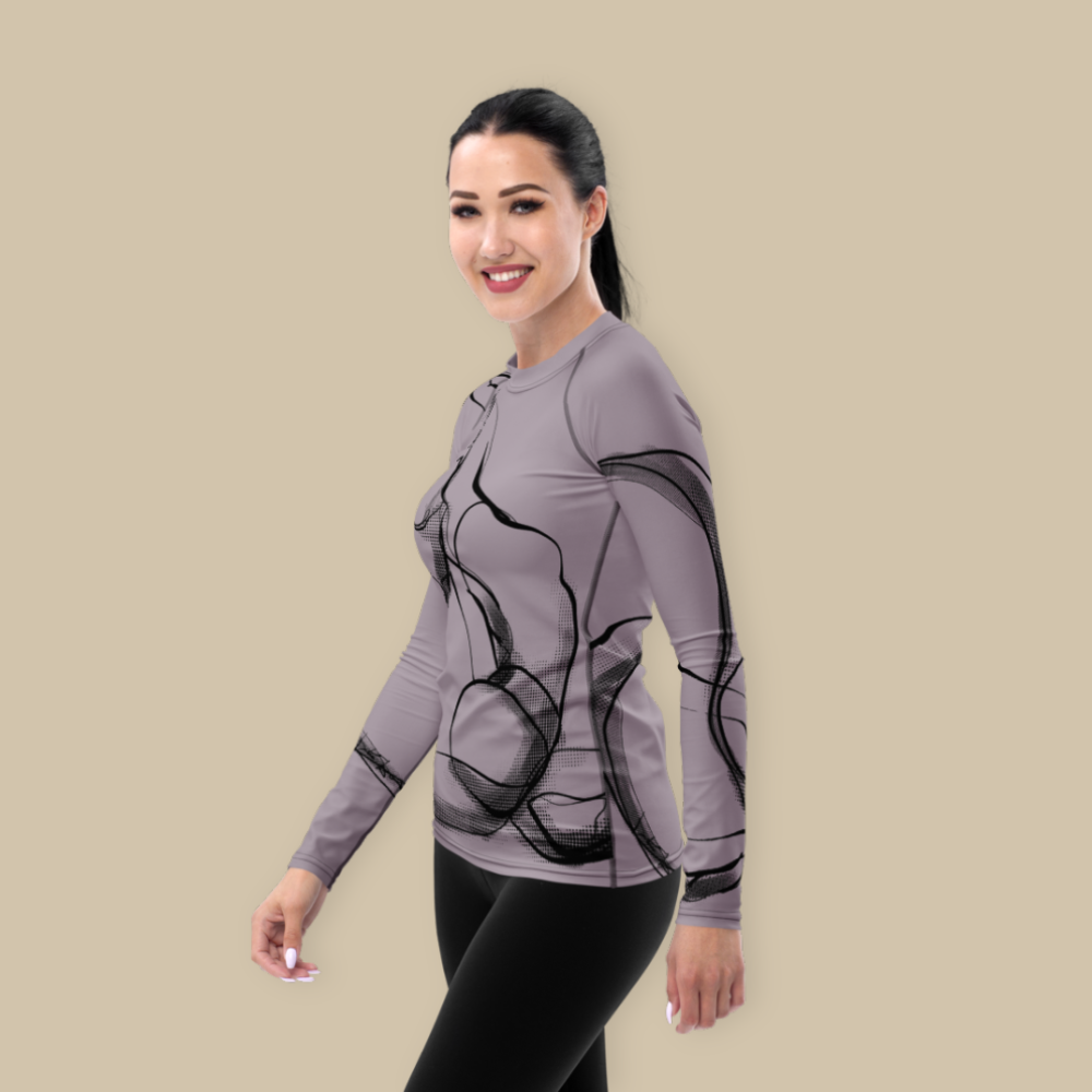 King Pigeon Lavender Rash Guard