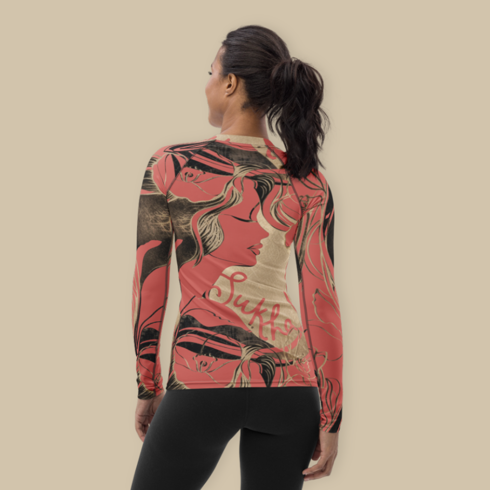 Sukha Coral Rash Guard