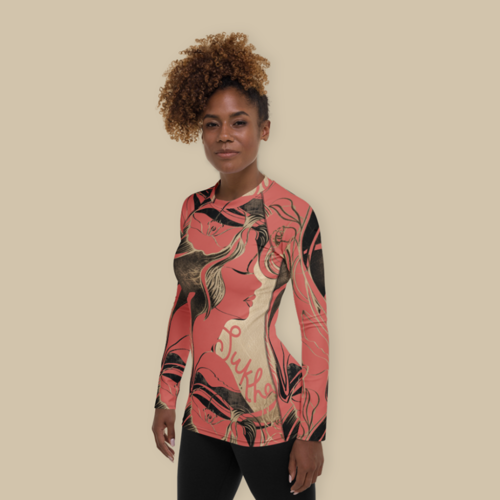 Sukha Coral Rash Guard