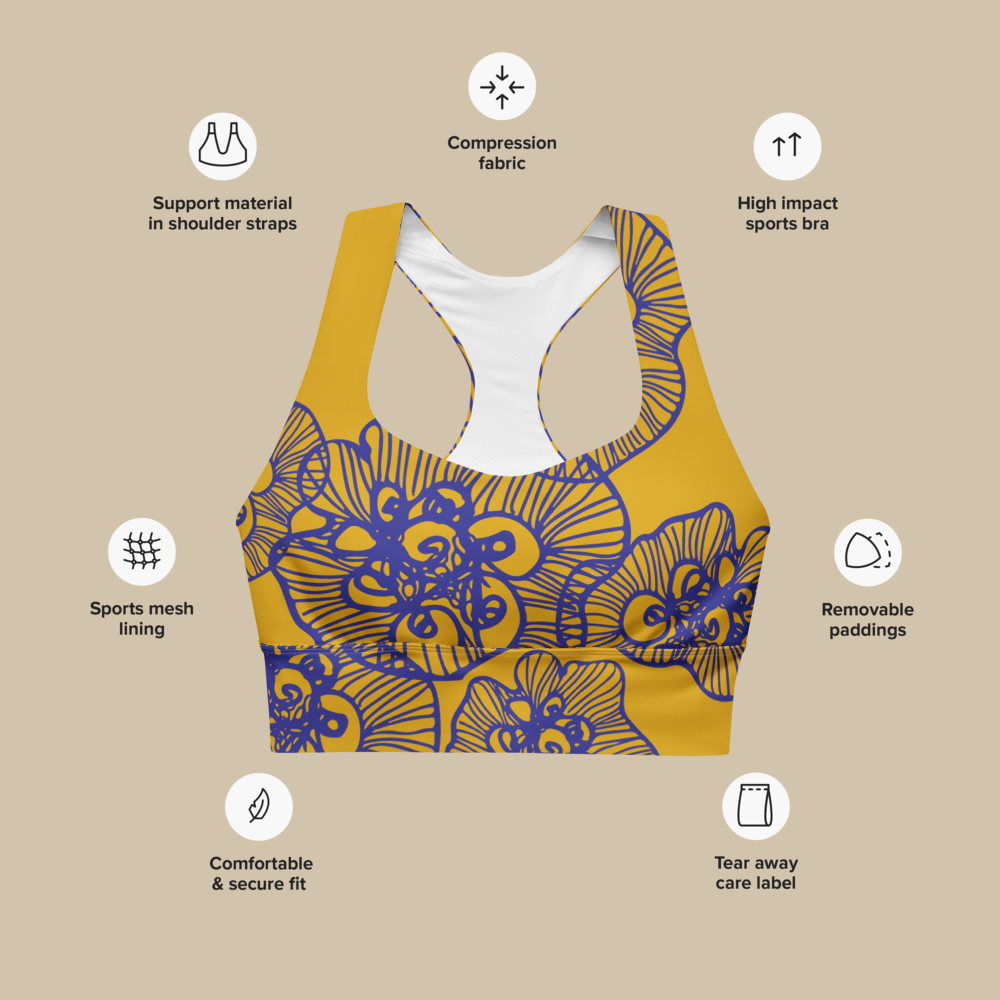 Solflora Longline Sports Bra