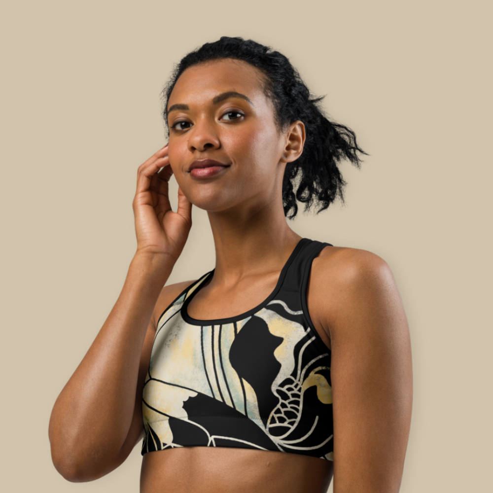 Worthy Black Sports Bra