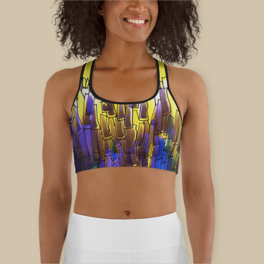 Radiant Block Sports Bra