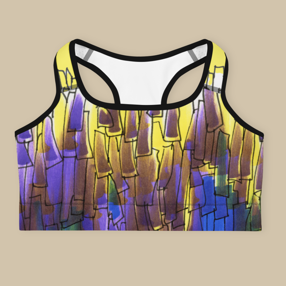Radiant Block Sports Bra