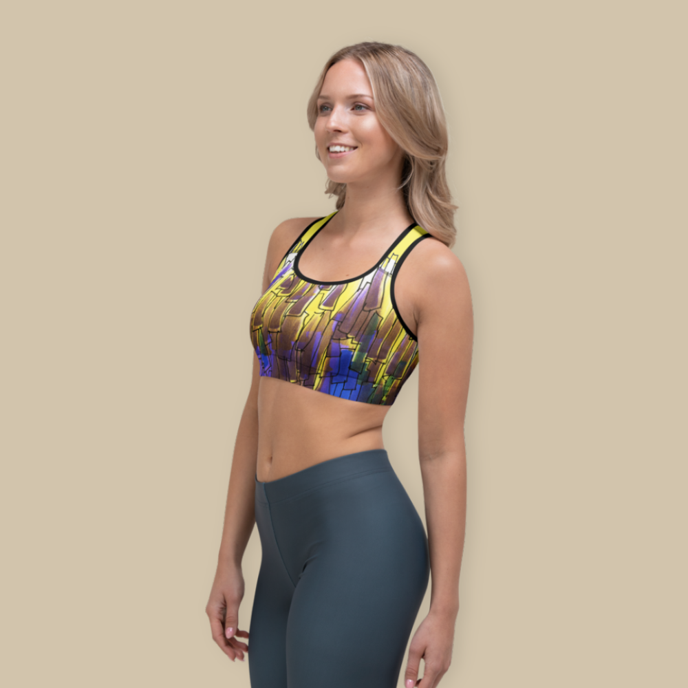Radiant Block Sports Bra