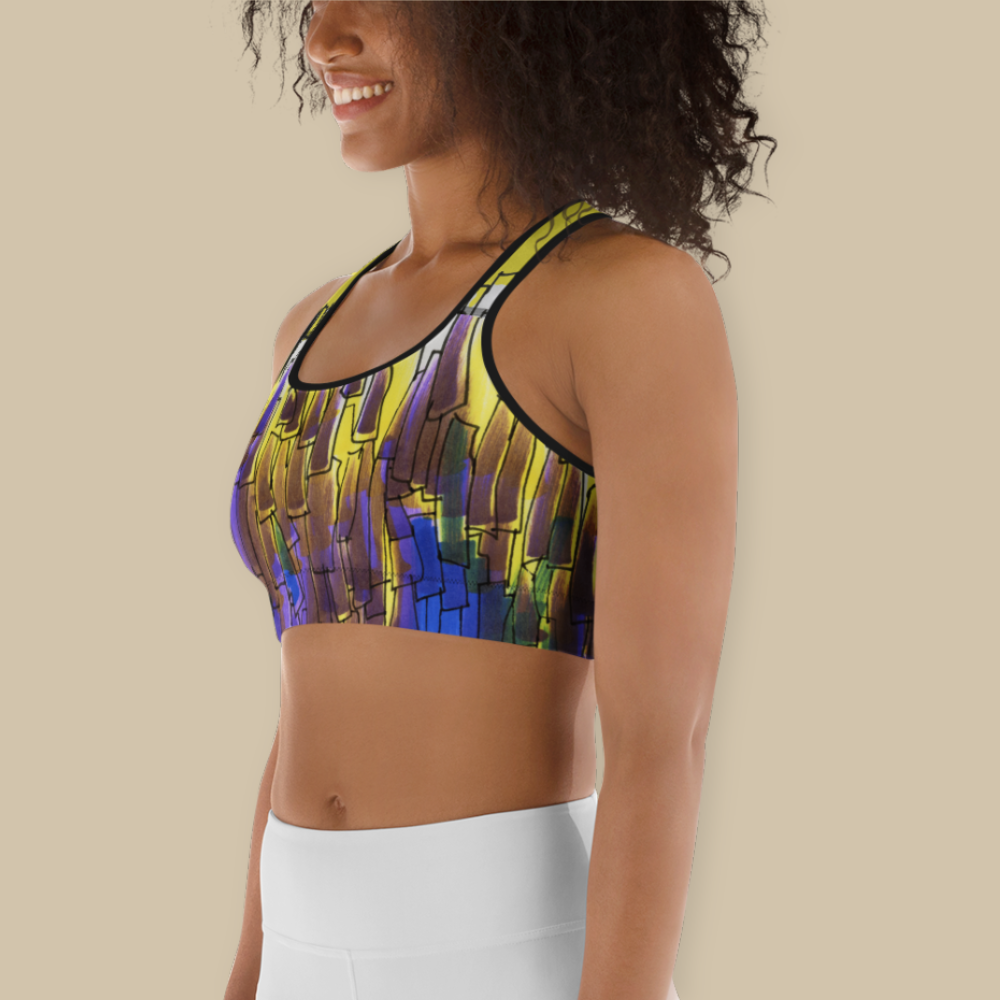 Radiant Block Sports Bra