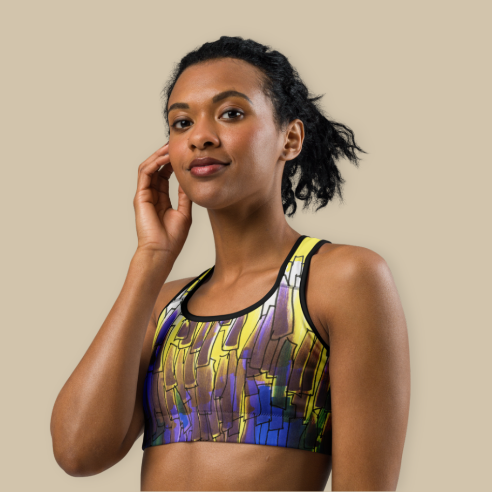 Radiant Block Sports Bra