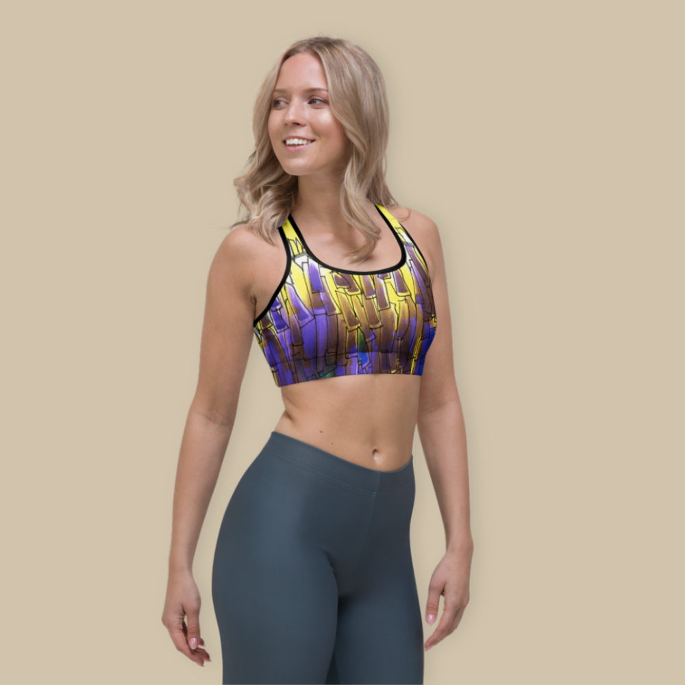 Radiant Block Sports Bra
