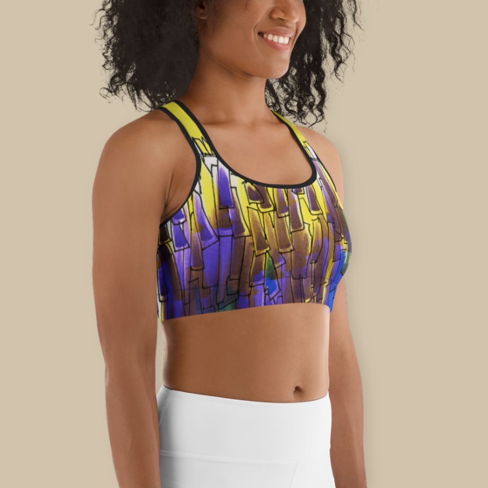 Radiant Block Sports Bra