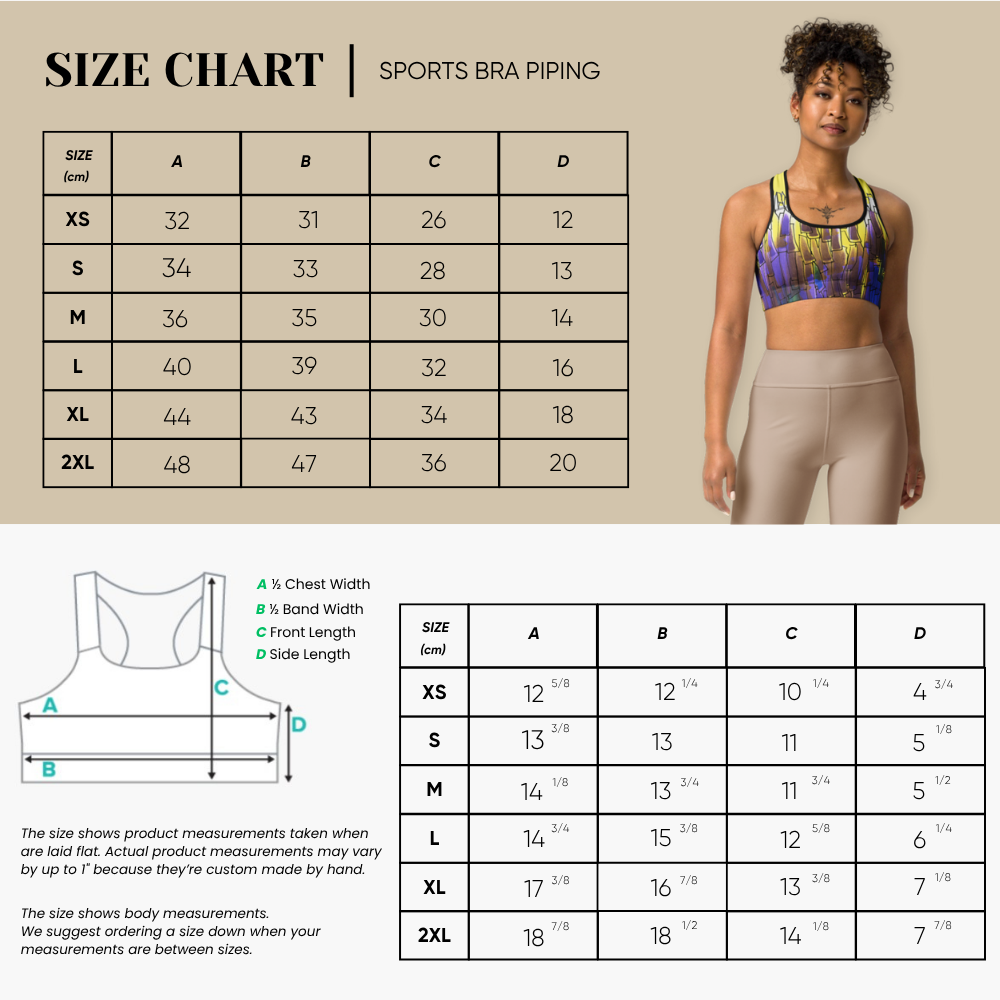 Radiant Block Sports Bra